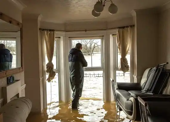 water damage restoration service Kinsley